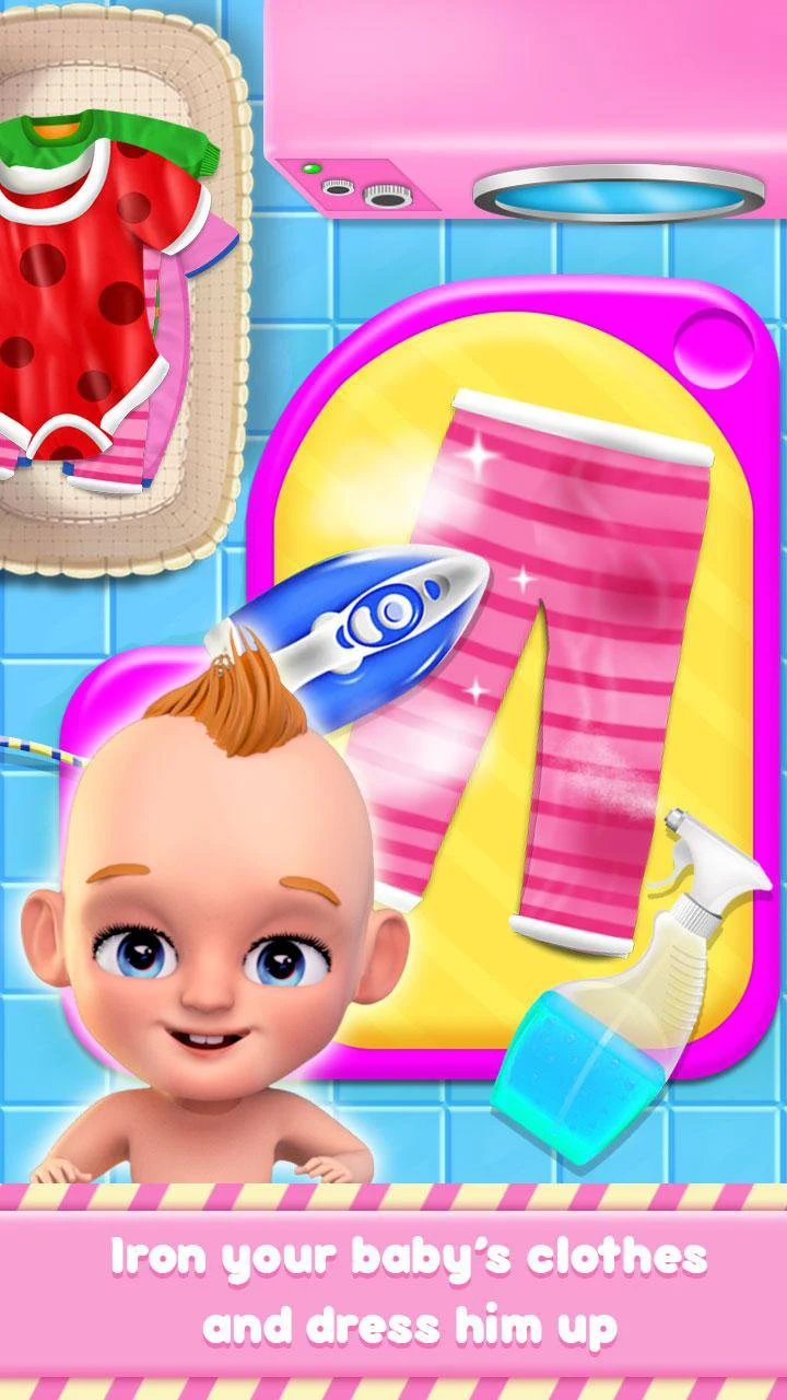 Sweet Newborn Baby Girl: Daycare & Babysitting Fun screenshot