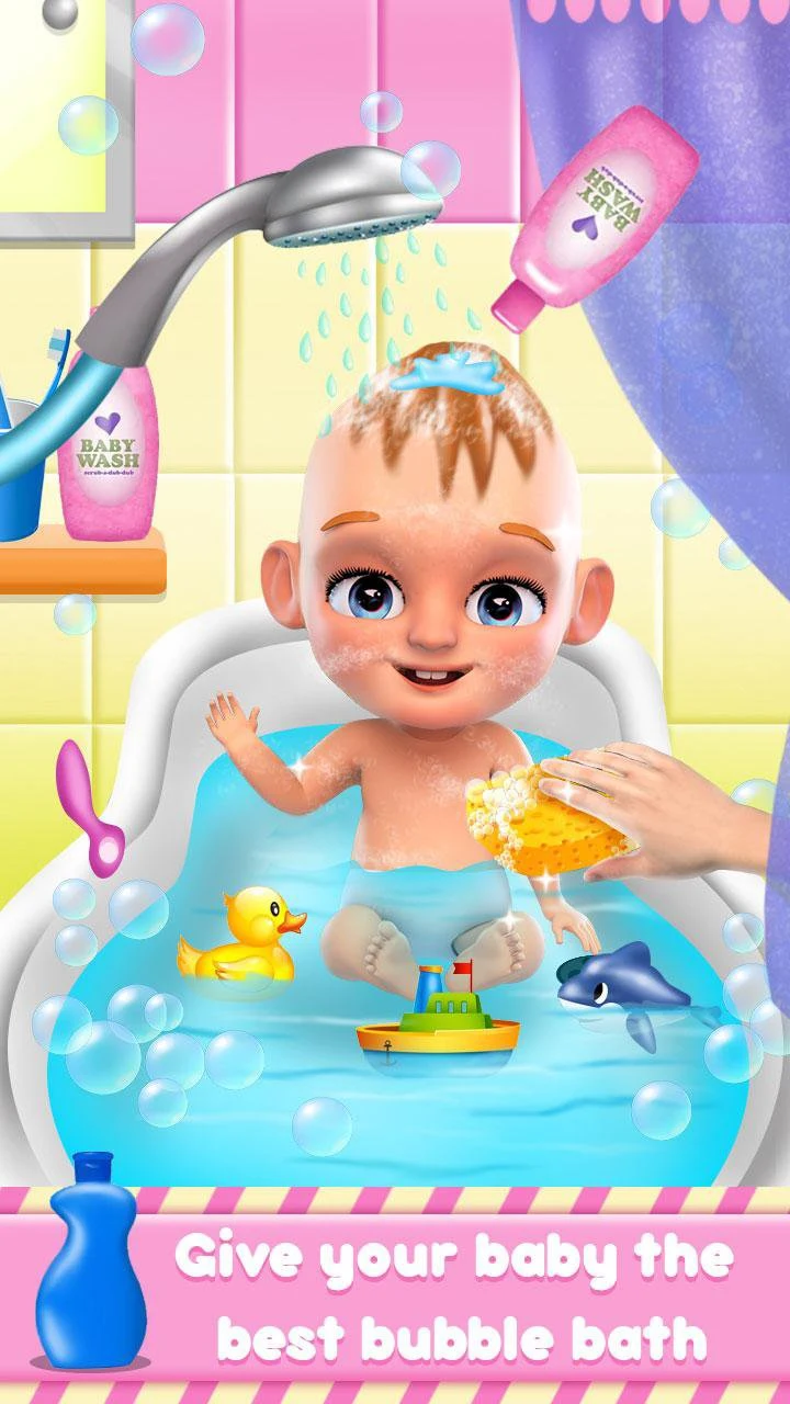 Sweet Newborn Baby Girl: Daycare & Babysitting Fun screenshot