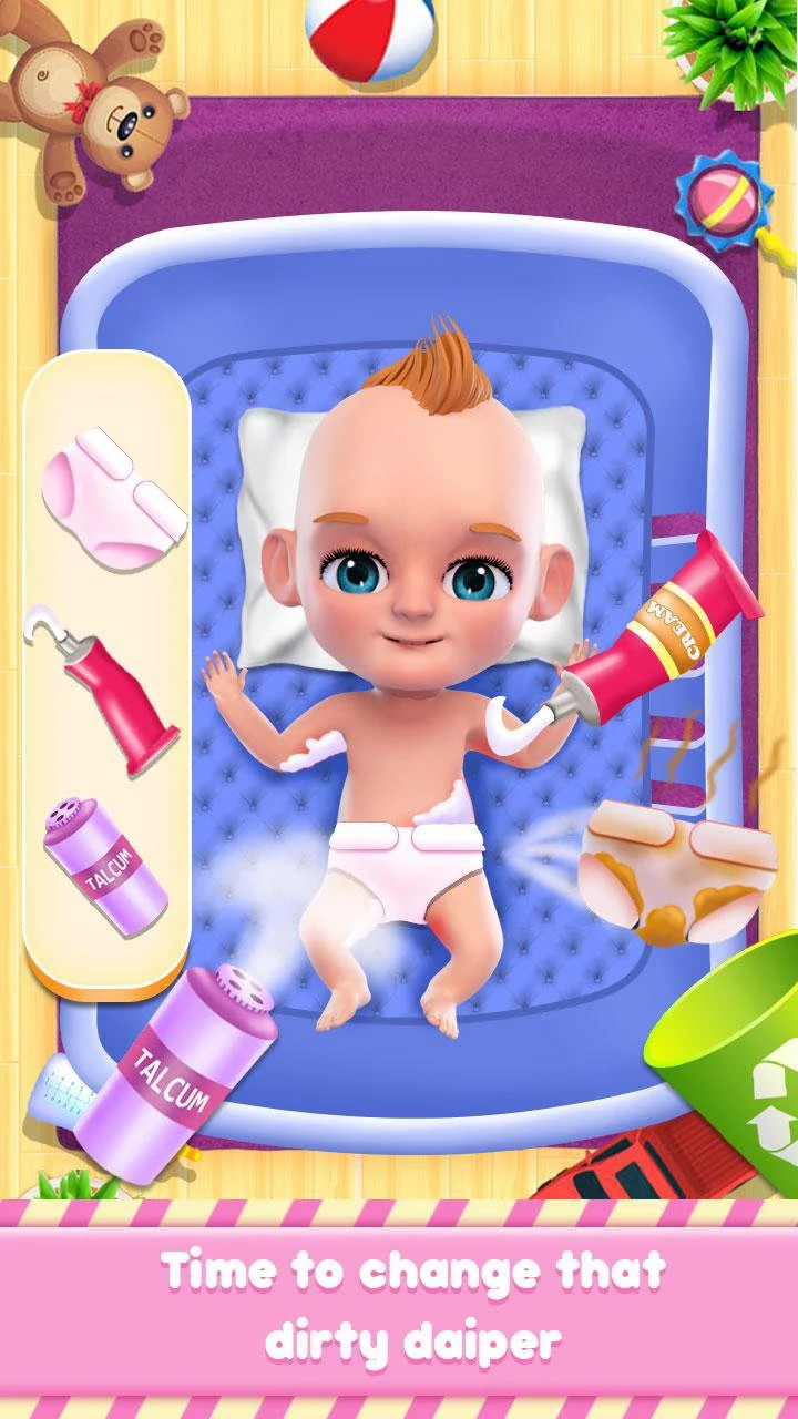 Sweet Newborn Baby Girl: Daycare & Babysitting Fun screenshot