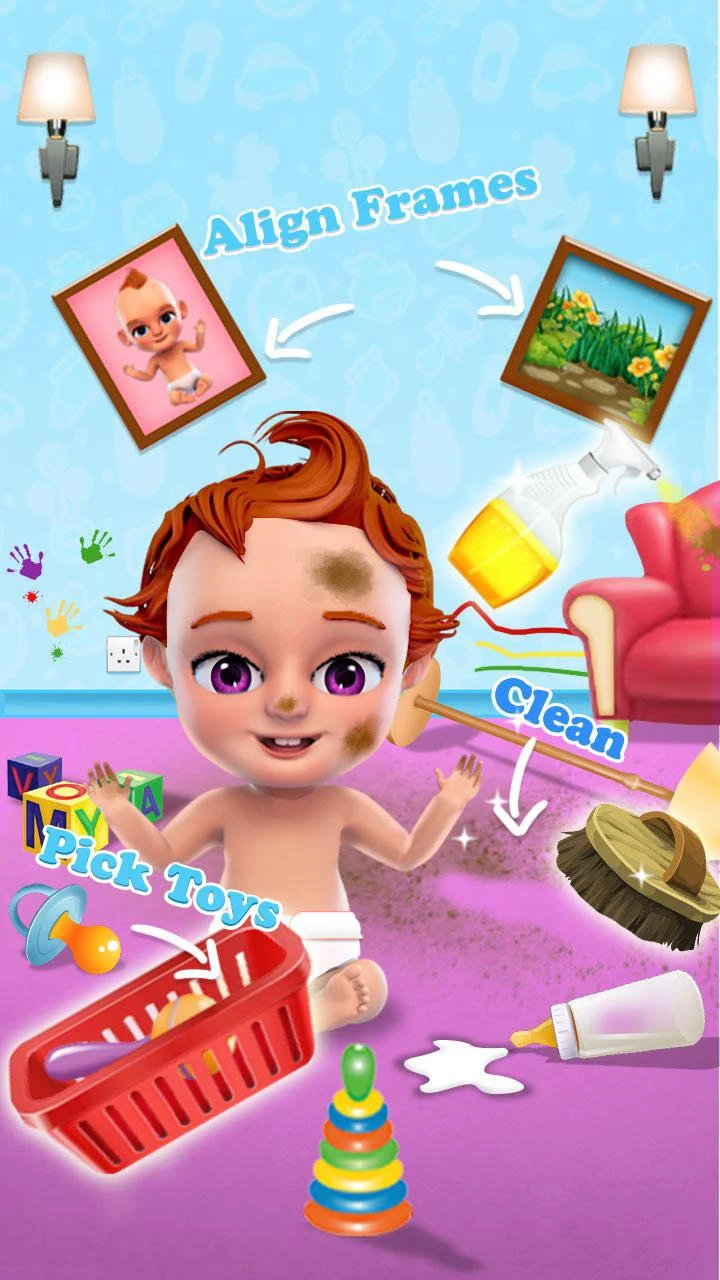 Sweet Newborn Baby Girl: Daycare & Babysitting Fun screenshot